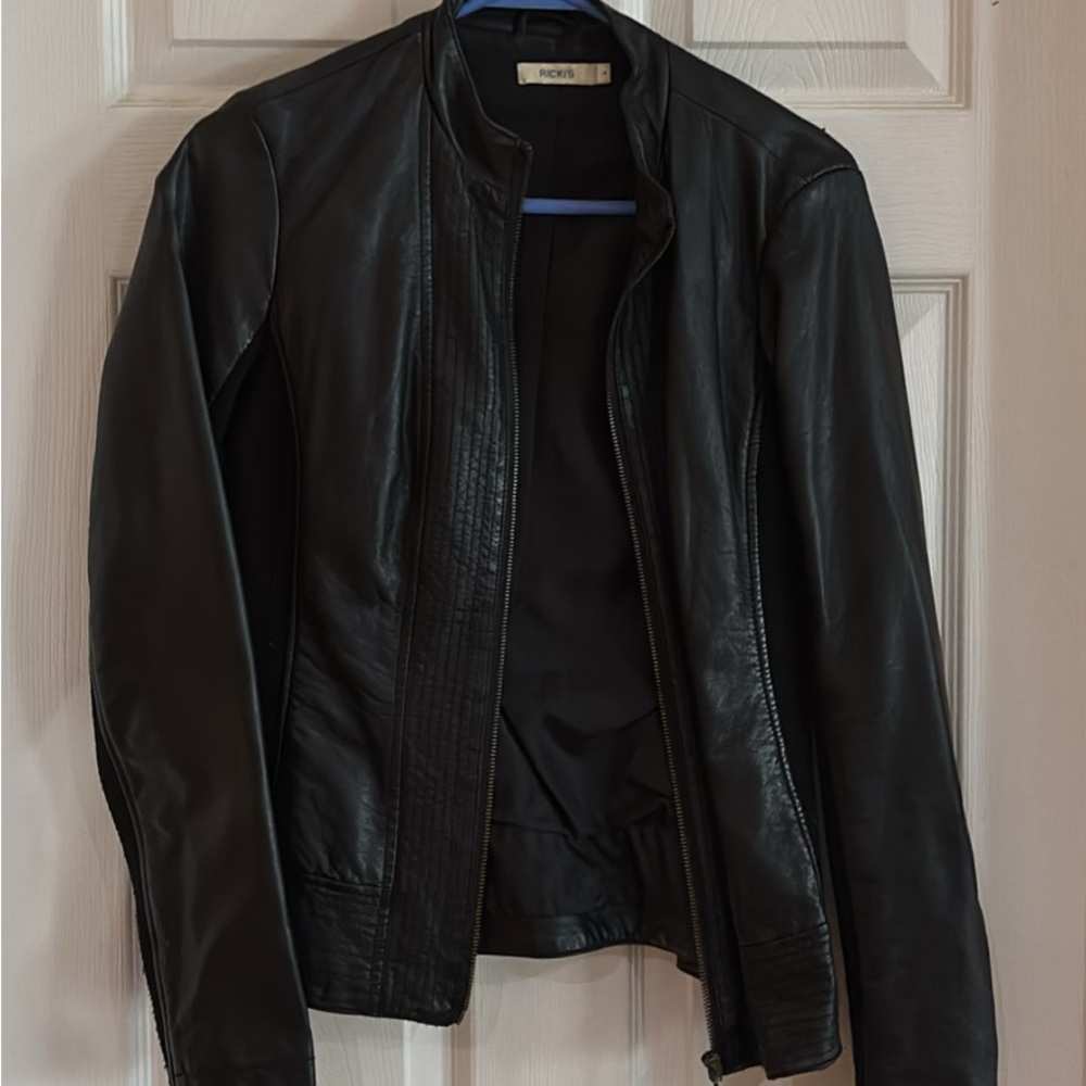 Ricki's Black pleather Jacket